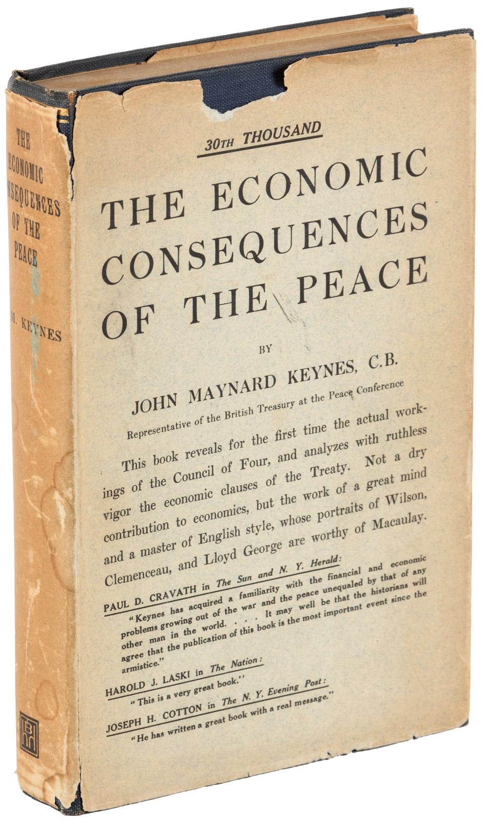 John Maynard Keynes Research and Buy First Editions, Limited Editions